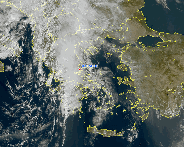 Δορυφορική κίνηση καταιγίδας 11/10/2026